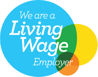 We are a Living Wage Employer Logo